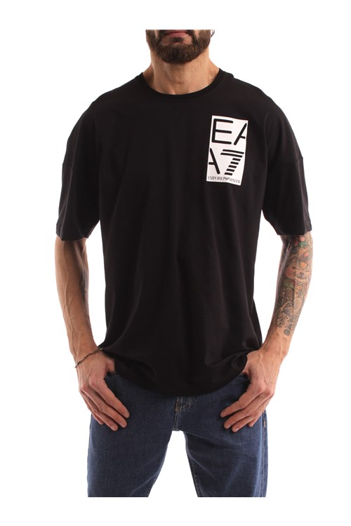 Ea7 Short sleeve BLACK