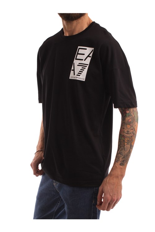 Ea7 Short sleeve BLACK