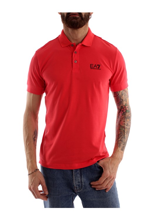 Ea7 Short sleeves RED