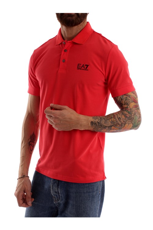 Ea7 Short sleeves RED