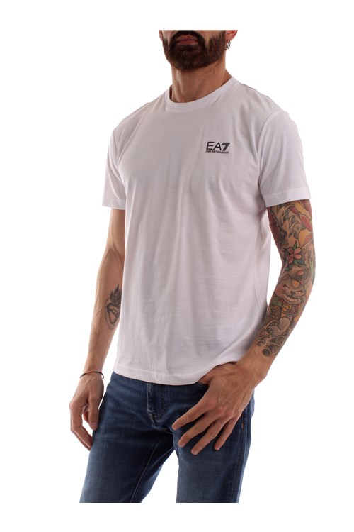 Ea7 Short sleeve WHITE