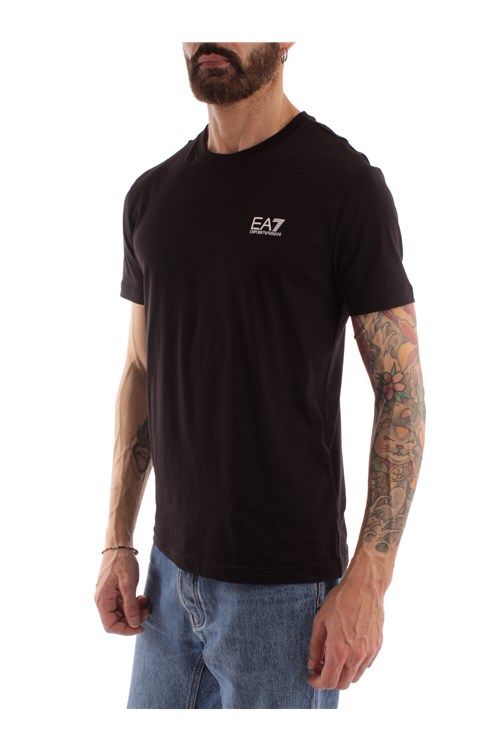 Ea7 Short sleeve BLACK