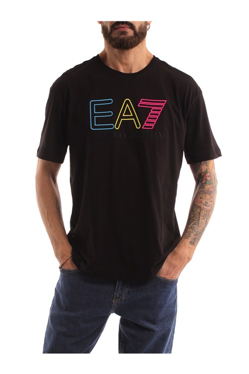 Ea7 Short sleeve BLACK