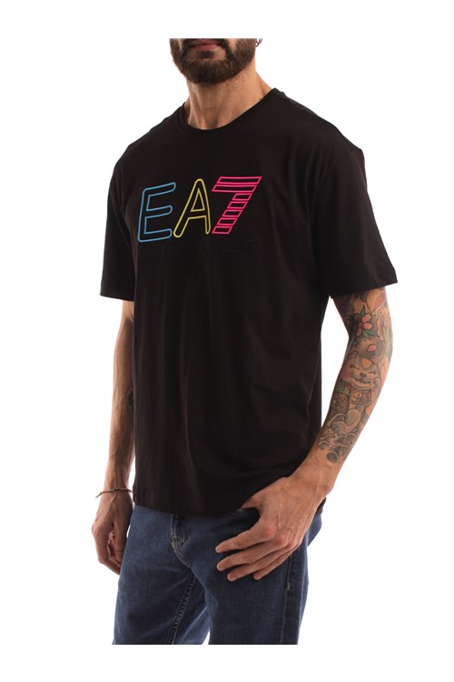 Ea7 Short sleeve BLACK