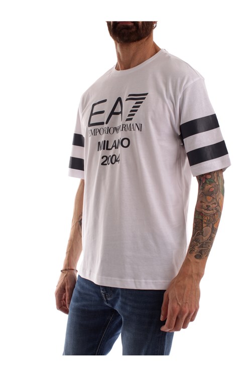 Ea7 Short sleeve WHITE