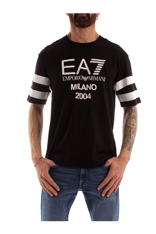 Ea7 Short sleeve BLACK