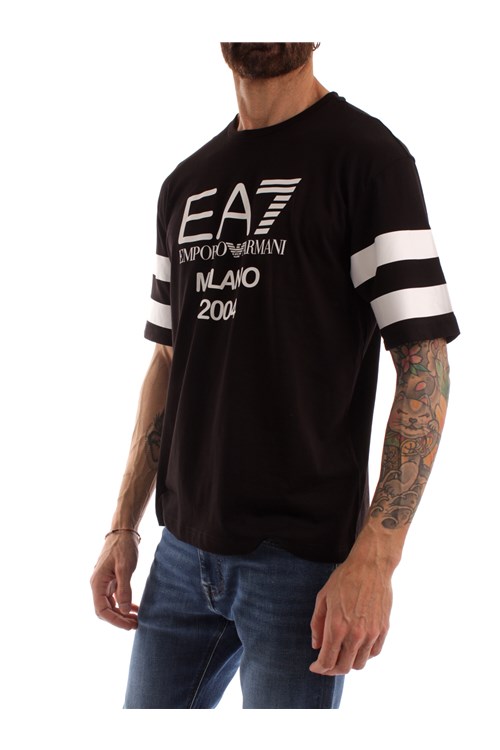 Ea7 Short sleeve BLACK