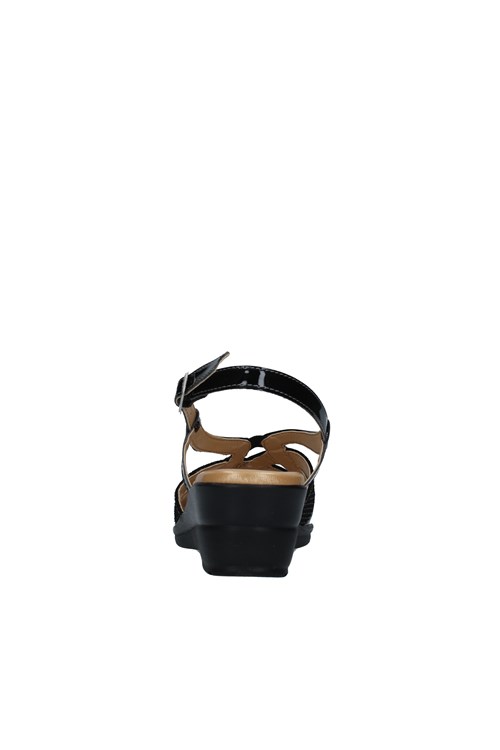 Cinzia Soft With wedge BLACK
