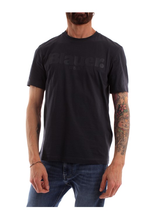Blauer T-shirt BLUE