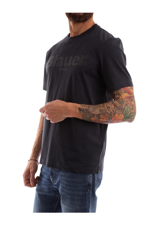Blauer T-shirt BLUE