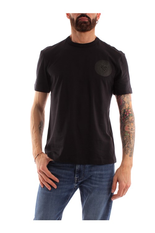 Blauer T-shirt BLACK