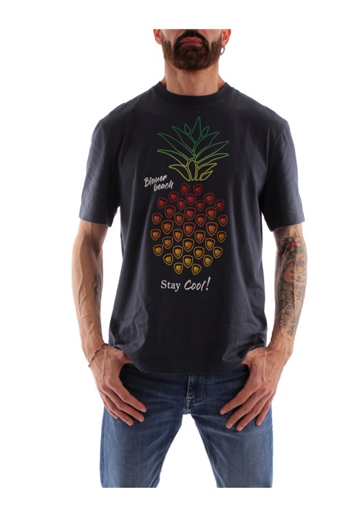 Blauer T-shirt BLUE