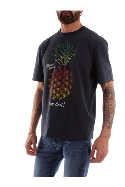 Blauer T-shirt BLUE