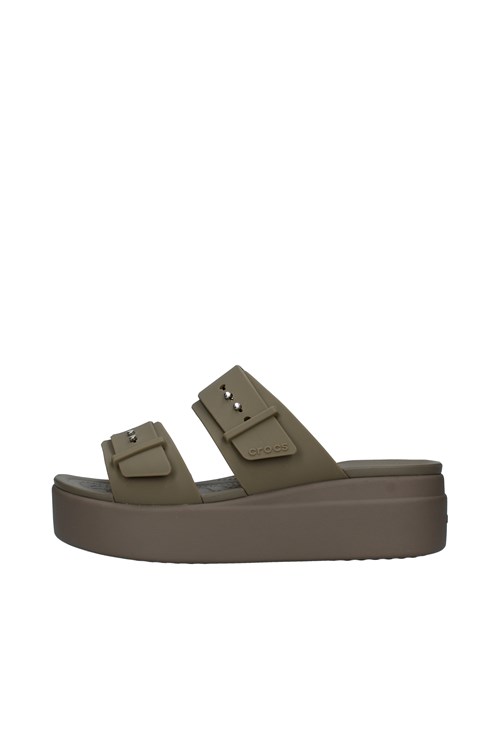 Crocs With wedge GREEN