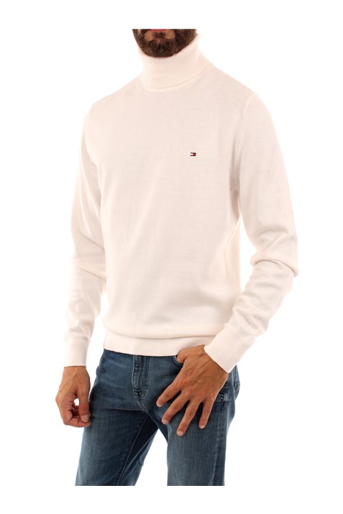 Tommy Hilfiger High Neck  WHITE