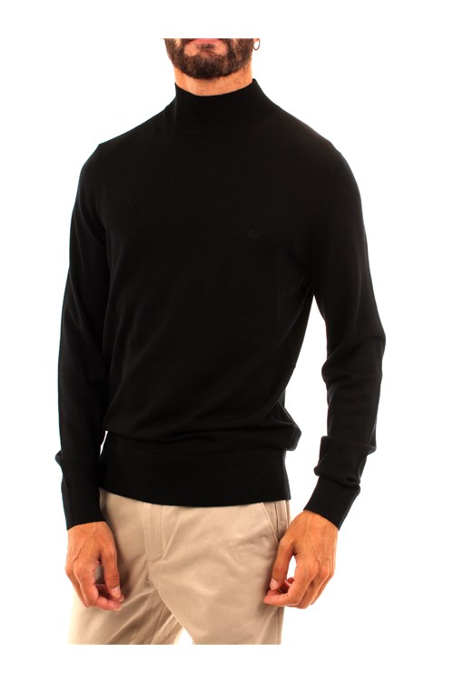 Calvin Klein High Neck  BLACK