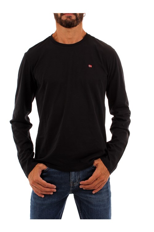 Napapijri Long sleeve BLACK
