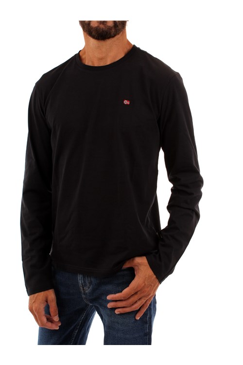 Napapijri Long sleeve BLACK