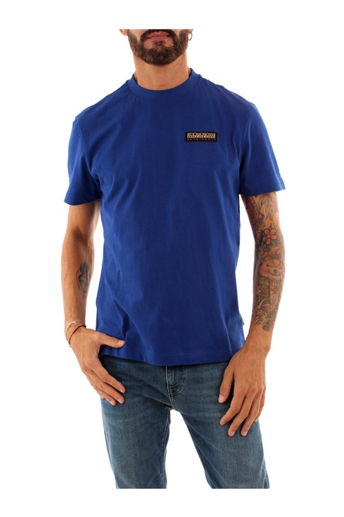 Napapijri Short sleeve BLUE