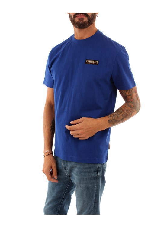 Napapijri Short sleeve BLUE
