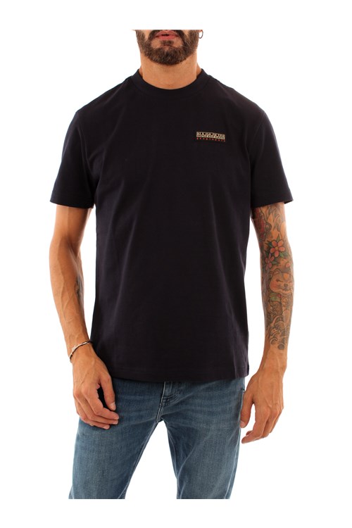 Napapijri Short sleeve BLUE
