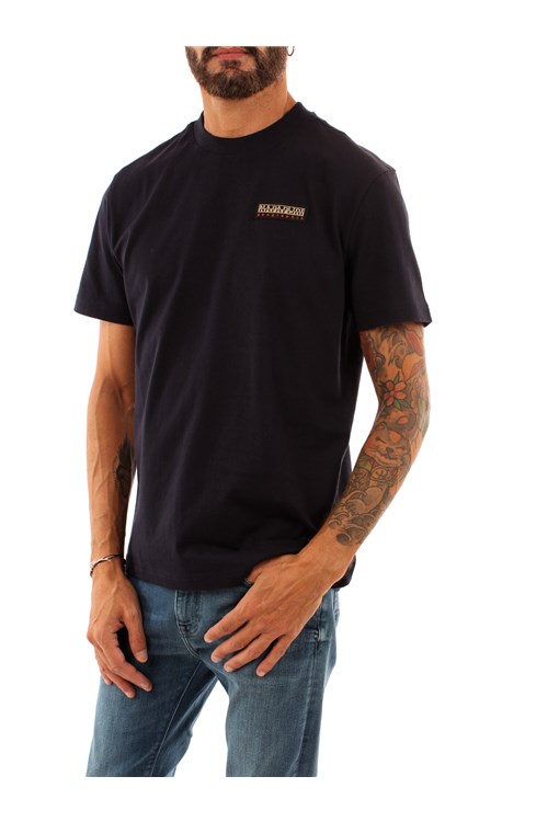 Napapijri Short sleeve BLUE