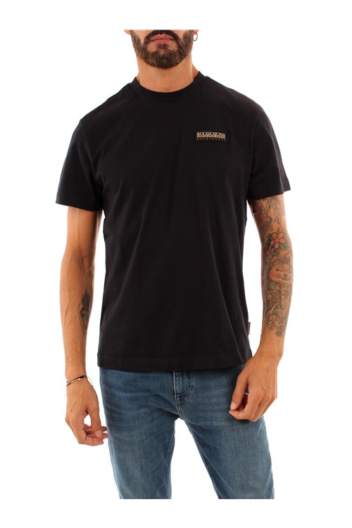 Napapijri Short sleeve BLACK