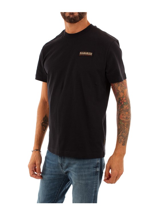 Napapijri Short sleeve BLACK