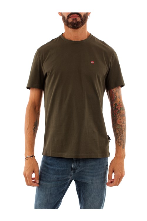 Napapijri Short sleeve GREEN