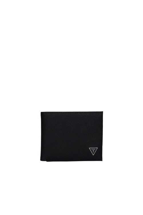 Guess Men's Wallets BLACK