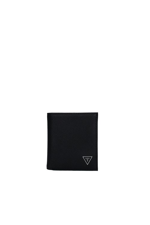 Guess Men's Wallets BLACK