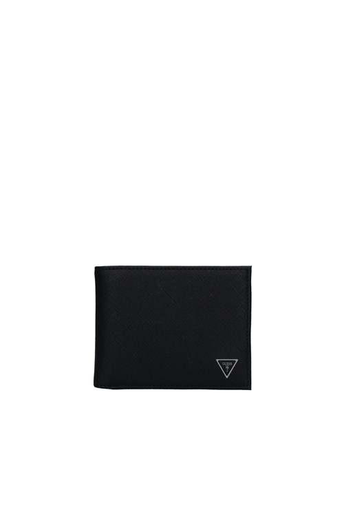 Guess Men's Wallets BLACK