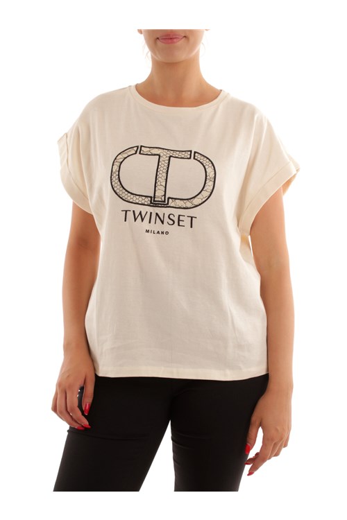 Twinset Short sleeve WHITE