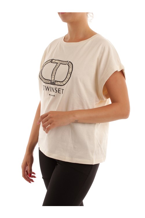 Twinset Short sleeve WHITE