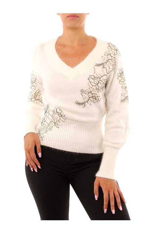 Twinset V-neck WHITE