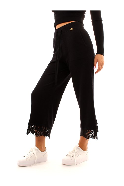 Twinset Cropped BLACK