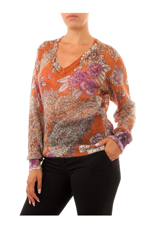 Twinset V-neck BROWN