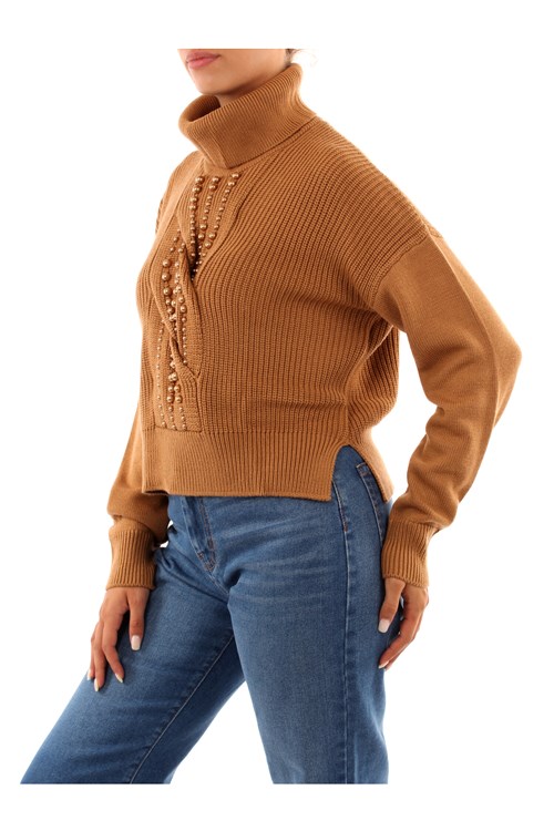 Liu Jo High Neck  BROWN