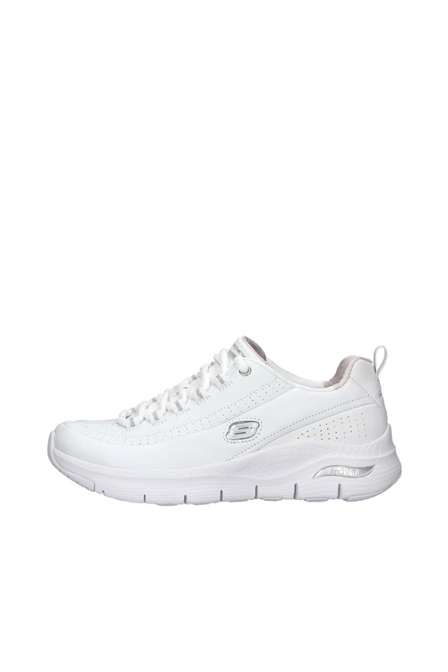 Skechers With wedge WHITE