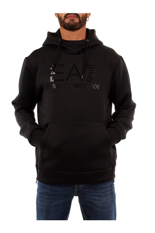 Ea7 Hooded BLACK