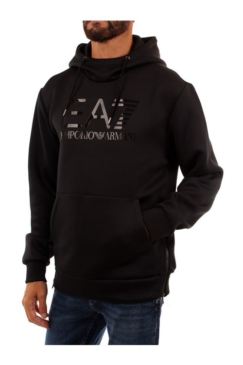 Ea7 Hooded BLACK