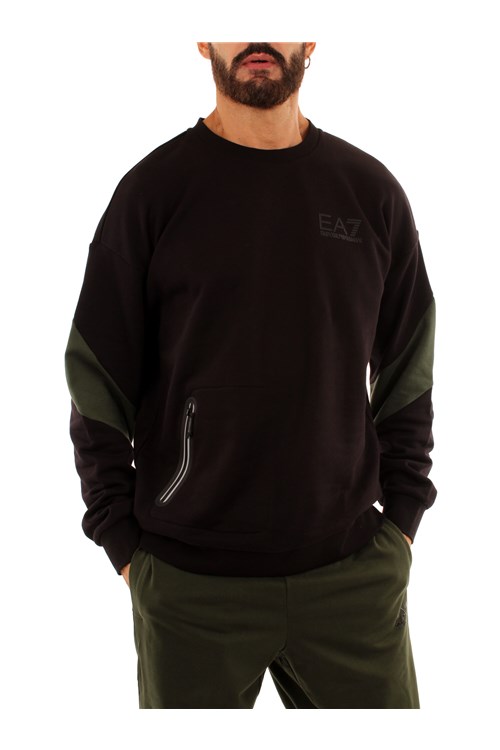 Ea7 Sweatshirts BLACK