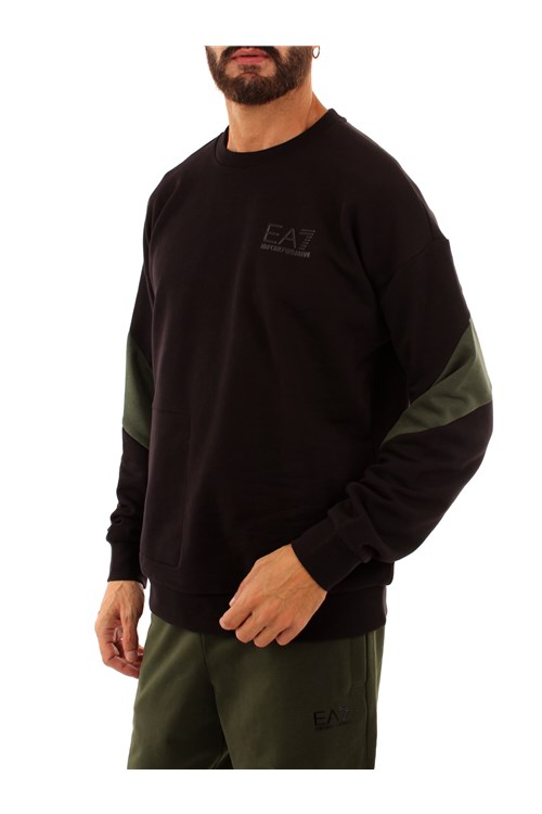 Ea7 Sweatshirts BLACK