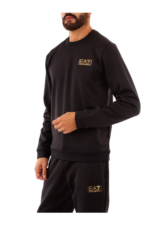 Ea7 Sweatshirts BLACK