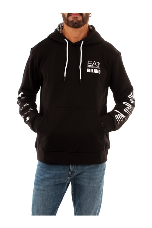 Ea7 Hooded BLACK