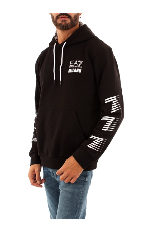 Ea7 Hooded BLACK