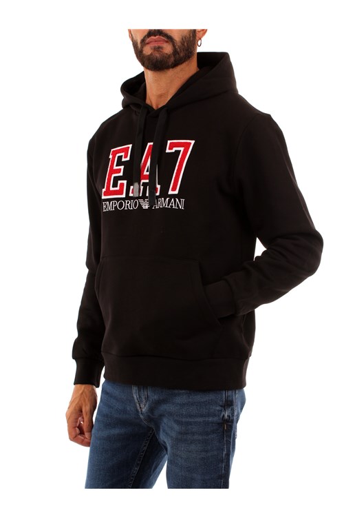 Ea7 Hooded BLACK
