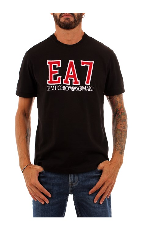Ea7 Short sleeve BLACK