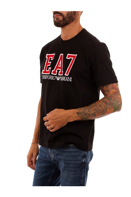 Ea7 Short sleeve BLACK
