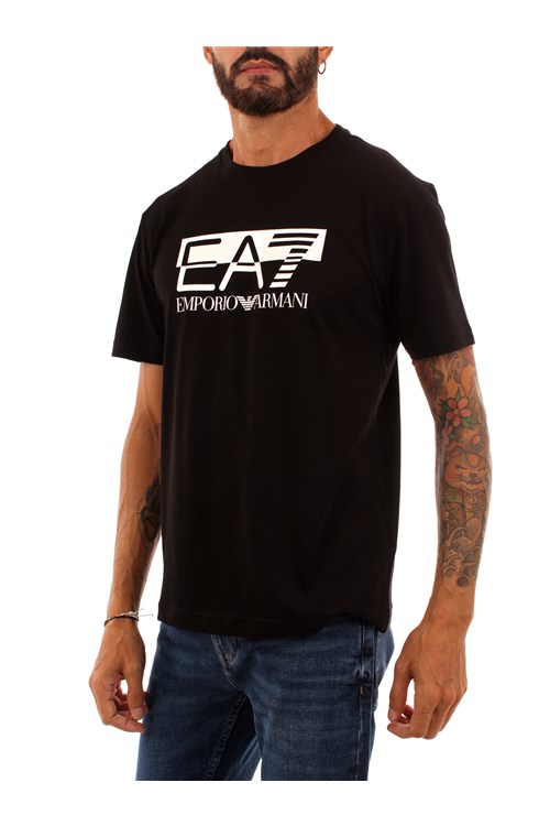 Ea7 Short sleeve BLACK